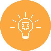 Solution Line Multi Circle Icon vector