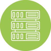 Switch Line Multi Circle Icon vector