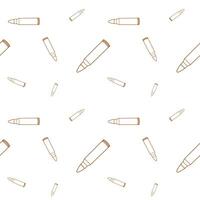 Line art bullets repeated pattern. Seamless background design. vector