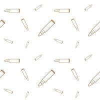 Line art bullets repeated pattern. Seamless background design. vector