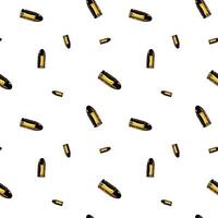 seamless pattern design with repeated gold bullets for banners, wallpaper, backdrop, etc. vector