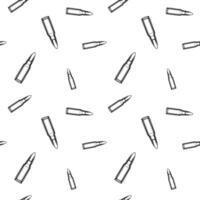 Repeated black and white chrome bullets, seamless pattern background or wallpaper. vector