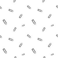 Repeated bullets ammo. Black and white seamless pattern background. vector