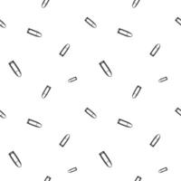 Repeated bullets ammo. Black and white seamless pattern background. vector