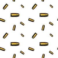 seamless pattern design with repeated gold bullets for banners, wallpaper, backdrop, etc. vector