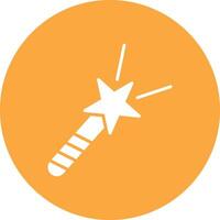 Magic Glyph Multi Circle Icon vector