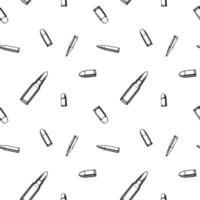 Repeated black and white chrome bullets, seamless pattern background or wallpaper. vector