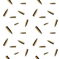 seamless pattern design with repeated gold bullets for banners, wallpaper, backdrop, etc. vector