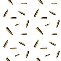 seamless pattern design with repeated gold bullets for banners, wallpaper, backdrop, etc. vector