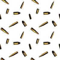 seamless pattern design with repeated gold bullets for banners, wallpaper, backdrop, etc. vector