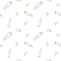 Line art bullets repeated pattern. Seamless background design. vector