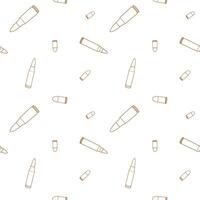 Line art bullets repeated pattern. Seamless background design. vector