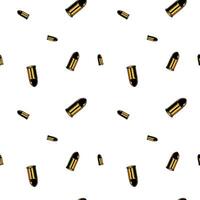 seamless pattern design with repeated gold bullets for banners, wallpaper, backdrop, etc. vector