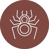 Spider Line Multi Circle Icon vector
