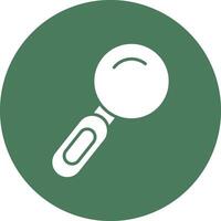 Search Glyph Multi Circle Icon vector