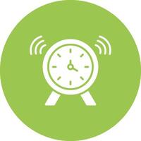 Clock Glyph Multi Circle Icon vector