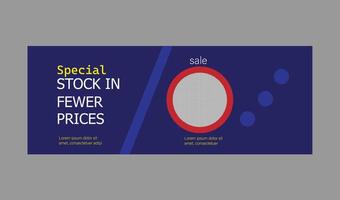 web banner design vector