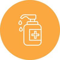 Soap Line Multi Circle Icon vector