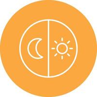 Day And Night free Line Multi Circle Icon vector