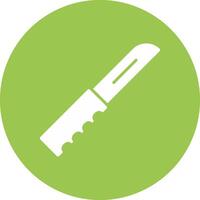 Pocket Knife Glyph Multi Circle Icon vector