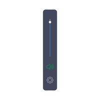 Mobile Volume up down Slider Bar icon. Sound volume level control on off mute button. speaker Sound setting Control Panel, Playback Music audio scroll slider. vector