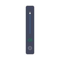 Mobile Volume up down Slider Bar icon. Sound volume level control on off mute button. speaker Sound setting Control Panel, Playback Music audio scroll slider. vector