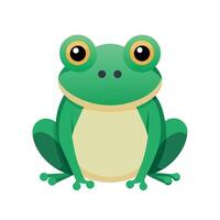 Frog Simple graphics illustration vector
