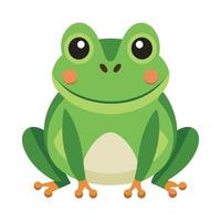 Frog Simple graphics illustration vector