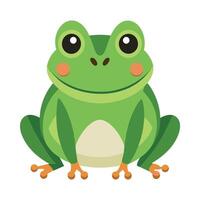 Frog Simple graphics illustration vector