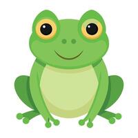 Frog Simple graphics illustration vector