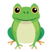 Frog Simple graphics illustration vector