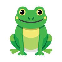 Frog Simple graphics illustration vector