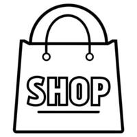Shopping logo illustration, new and modern shopping logo vector