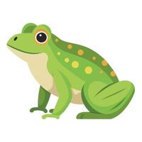 Frog Simple graphics illustration vector