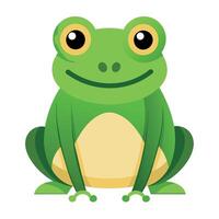 Frog Simple graphics illustration vector