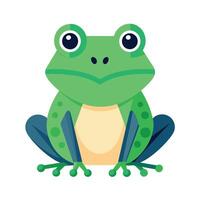 Frog Simple graphics illustration vector