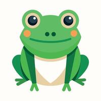 Frog Simple graphics illustration vector