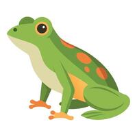 Frog Simple graphics illustration vector