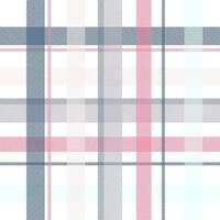 Plaid seamless pattern. and Check soft design for prints. Repeated scottish flannel. Madras fabric. Softness wool patterned. Repeat abstract ekose woven vector