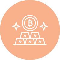 Ingots Ingots Line Multi Circle Icon vector