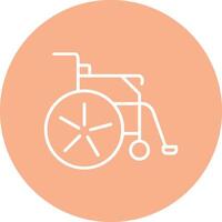 Disabled Line Multi Circle Icon vector