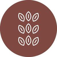 Sesame Line Multi Circle Icon vector
