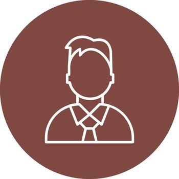 Admin Line Multi Circle Icon vector