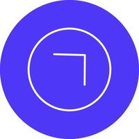 Chevron Line Multi Circle Icon vector