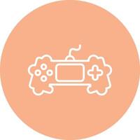 Game Line Multi Circle Icon vector