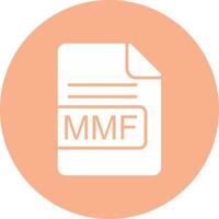 MMF File Format Glyph Multi Circle Icon vector