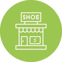 Store Line Multi Circle Icon vector