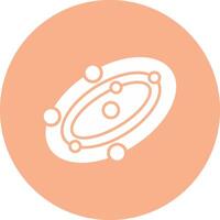 Galaxy Glyph Multi Circle Icon vector