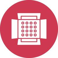 Soft Box Glyph Multi Circle Icon vector