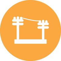 Power Glyph Multi Circle Glyph Multi Circle Icon vector